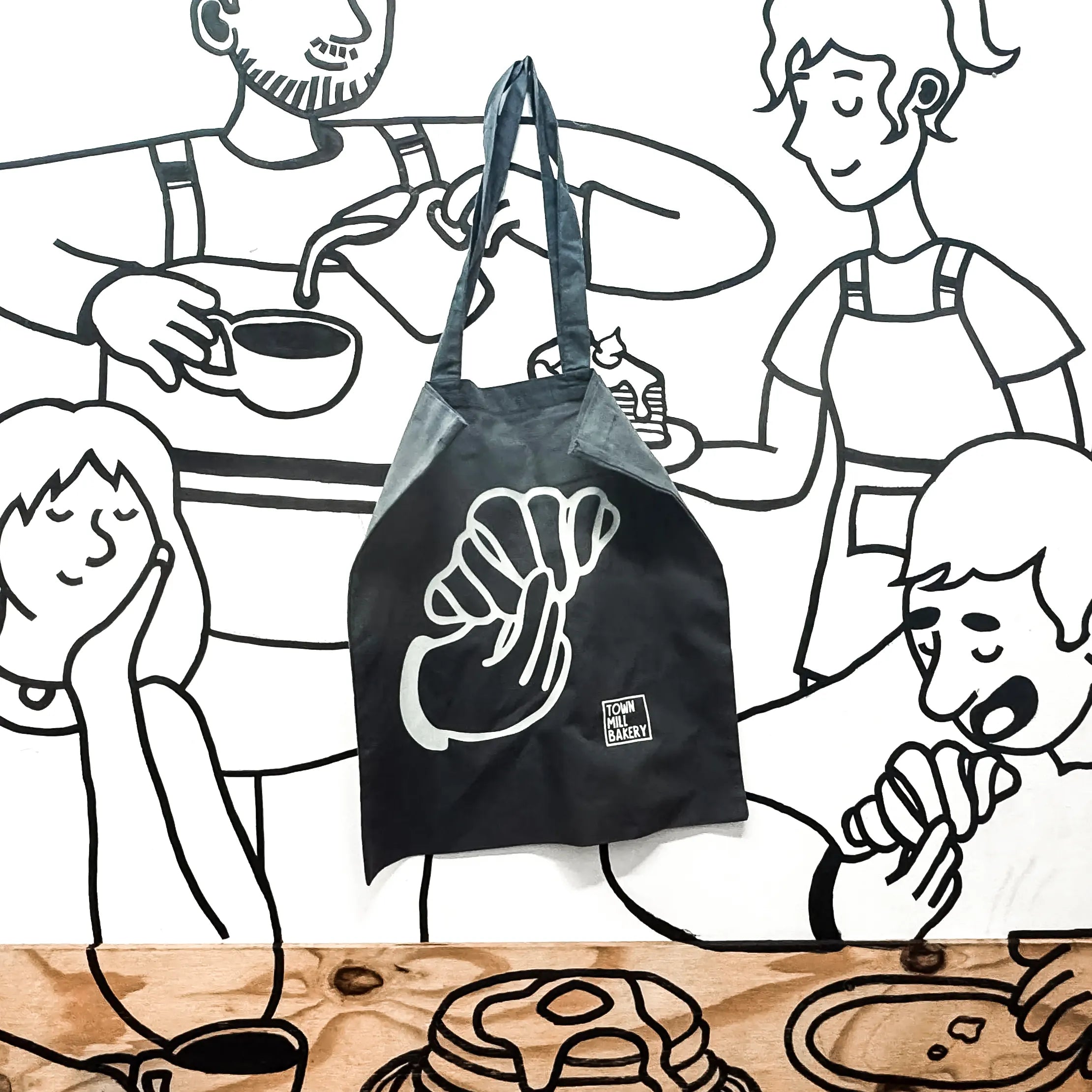 TOWN MILL BAKERY TOTE BAG